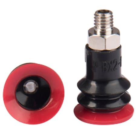 Fipa Bellows vacuum cup diam. 16 mm, Varioflex 30 Degrees/60 Degrees, fitting M5-male 20.016.145.16